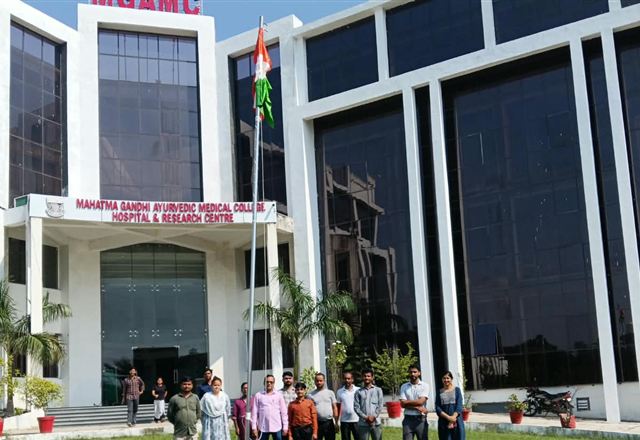 Gandhi Jayanti 2026 at Mahatma Gandhi Ayurvedic Medical College, Lucknow