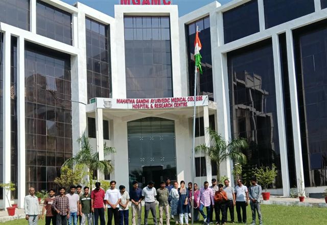 Gandhi Jayanti 2026 at Mahatma Gandhi Ayurvedic Medical College, Lucknow
