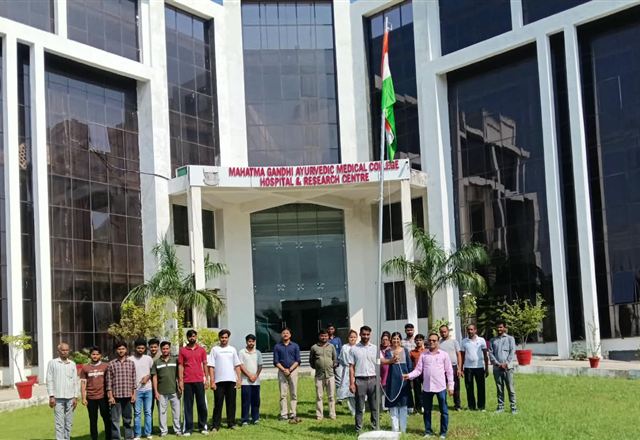 Gandhi Jayanti 2026 at Mahatma Gandhi Ayurvedic Medical College, Lucknow