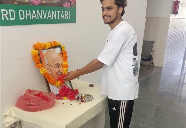 Gandhi Jayanti 2026 at Mahatma Gandhi Ayurvedic Medical College, Lucknow