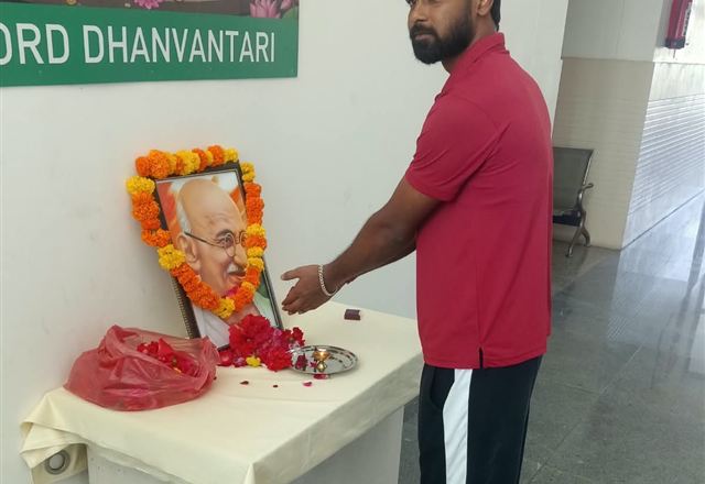 Tribute on the 157th birth anniversary