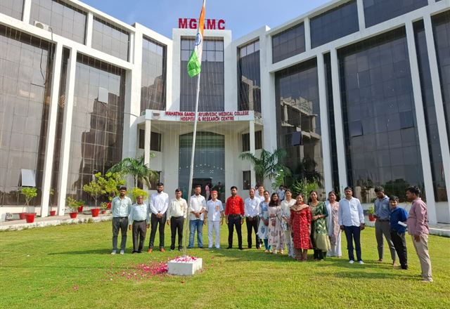 Independence Day 2026 celebration at MGAMC Lucknow