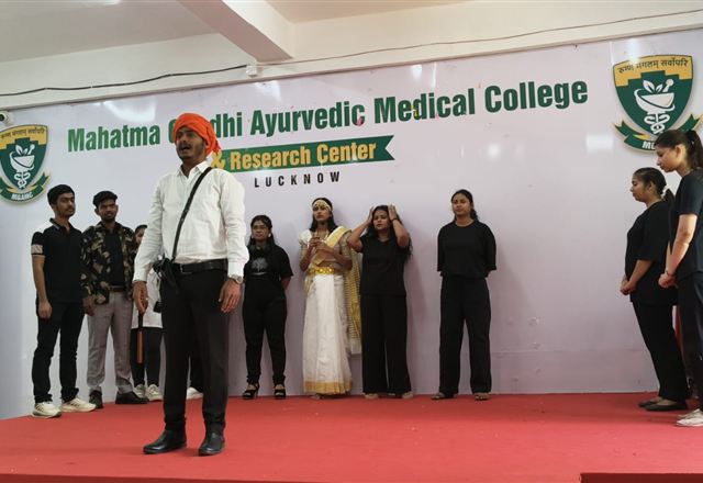 Cultural programme in the college auditorium